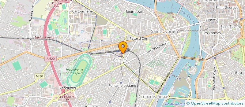 localisation de l'entreprise MADAME FANNY SOYAVONG à TOULOUSE