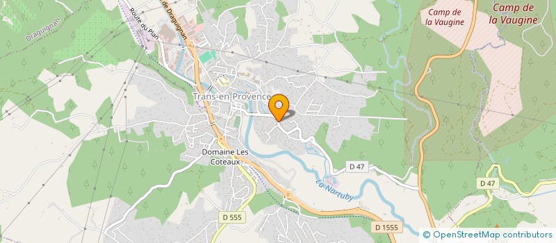 localisation de l'entreprise MADAME FANNY STEVENS à TRANS-EN-PROVENCE