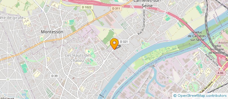 localisation de l'entreprise MADAME FANNY SUTEAU à CARRIERES-SUR-SEINE