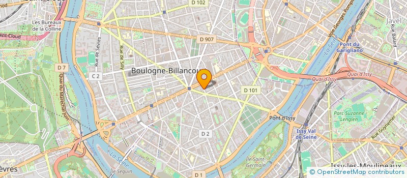 localisation de l'entreprise MADAME FANNY TAIEB à BOULOGNE-BILLANCOURT