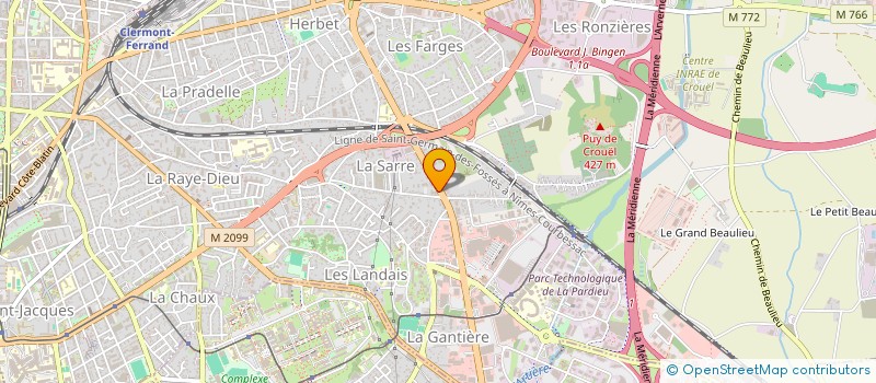 localisation de l'entreprise MADAME FANNY TAILLEFER  CLERMONT-FERRAND