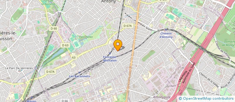 localisation de l'entreprise MADAME FANNY TARAKI à ANTONY