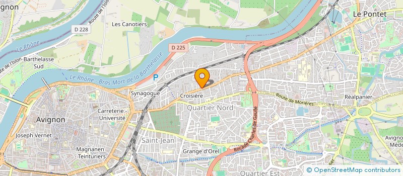 localisation de l'entreprise MADAME FANNY TARTAS  AVIGNON