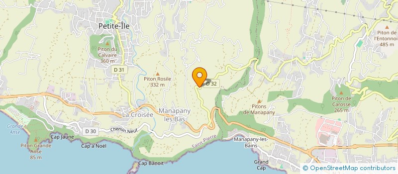 localisation de l'entreprise MADAME FANNY TAULET  SAINT-PHILIPPE