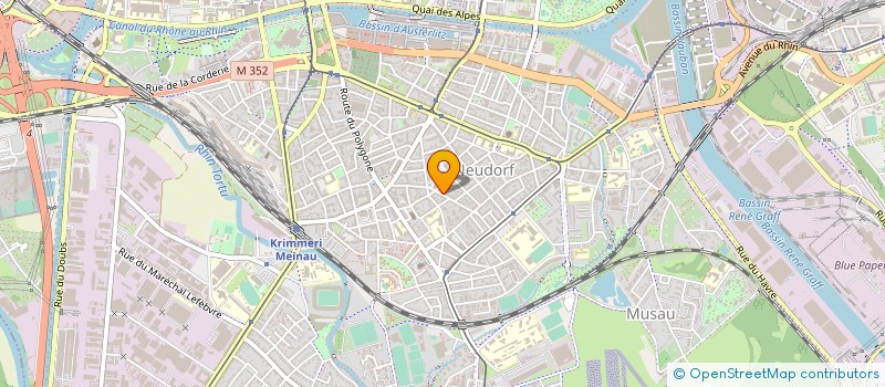 localisation de l'entreprise MADAME FANNY TAULOU  STRASBOURG