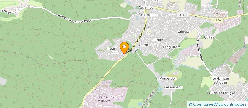 localisation de l'entreprise MADAME FANNY TAUZIA  BAYONNE