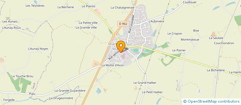 localisation de l'entreprise MADAME FANNY THIBOUST  MARTIGNE SUR MAYENNE