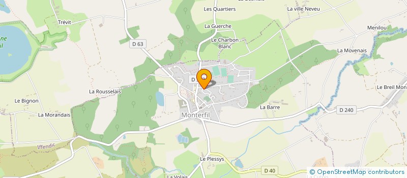 localisation de l'entreprise MADAME FANNY THOMAS à SAINT-BRIEUC
