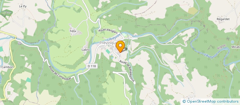 localisation de l'entreprise MADAME FANNY TOP  PREVINQUIERES