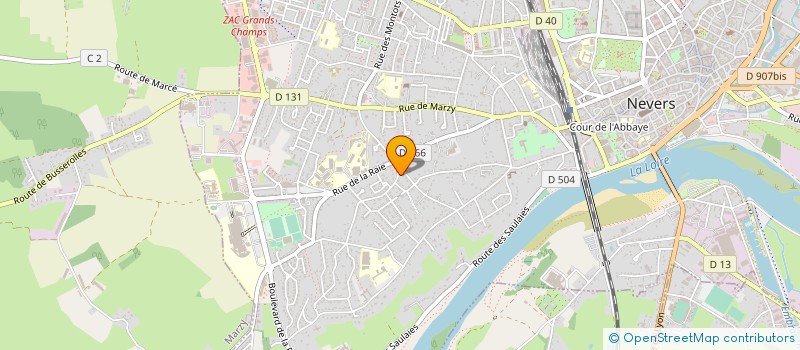 localisation de l'entreprise MADAME FANNY TORRES à NEVERS