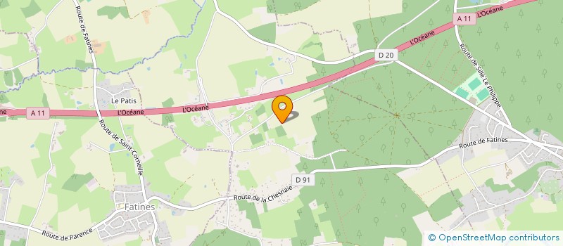 localisation de l'entreprise MADAME FANNY TORRES  SAINT-MARS-LA-BRIERE