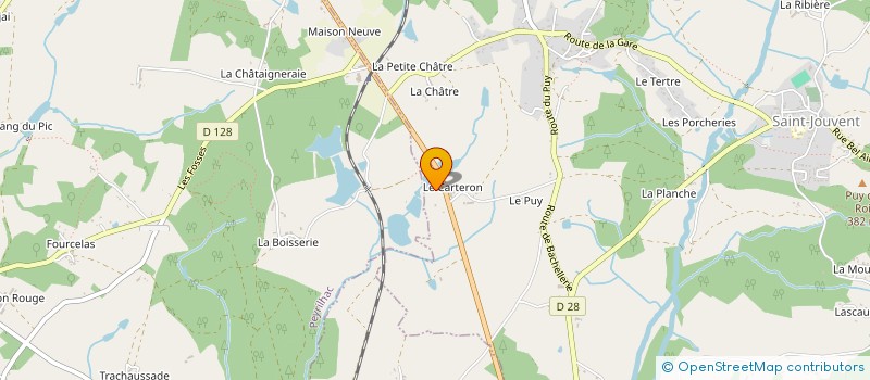 localisation de l'entreprise MADAME FANNY TOURNOIS à PEYRILHAC