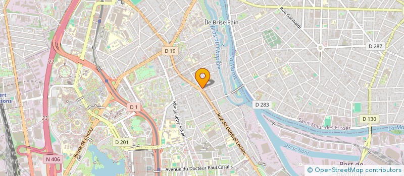 localisation de l'entreprise MADAME FANNY TRINH  PARIS