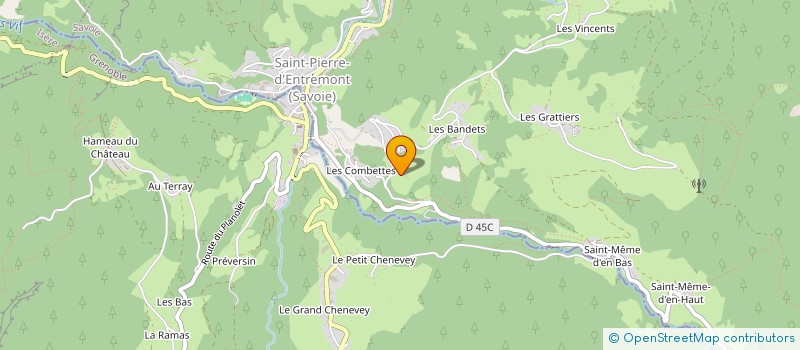localisation de l'entreprise MADAME FANNY TROLEZ à SAINT-PIERRE-D'ENTREMONT