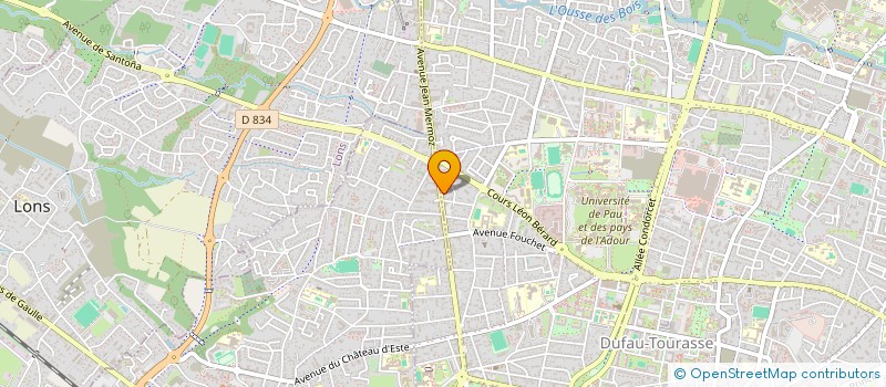 localisation de l'entreprise MADAME FANNY TURELLA  LABENNE