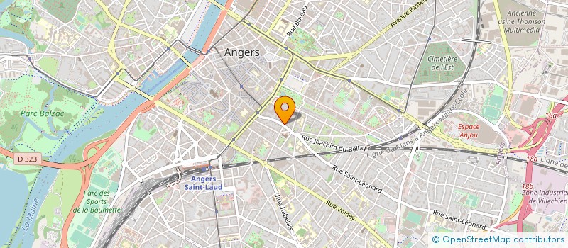 localisation de l'entreprise MADAME FANNY UBLET  ANGERS
