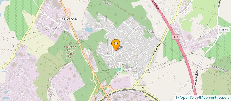 localisation de l'entreprise MADAME FANNY USAI  ROGNAC