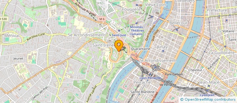 localisation de l'entreprise MADAME FANNY UYTTEBROECK à LYON 5EME