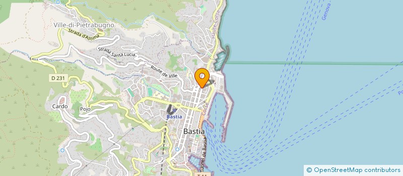 localisation de l'entreprise MADAME FANNY VACCAREZZA à BASTIA