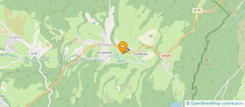 localisation de l'entreprise MADAME FANNY VALTAT  BONLIEU