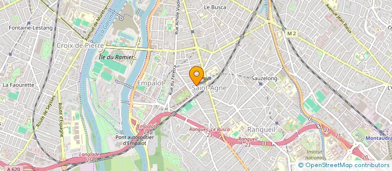 localisation de l'entreprise MADAME FANNY VIRLOUVET à TOULOUSE