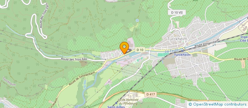 localisation de l'entreprise MADAME FANNY WAGNER  TURCKHEIM