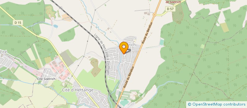 localisation de l'entreprise MADAME FANNY WATRIN  FONTOY