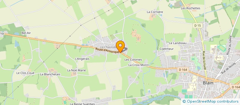 localisation de l'entreprise MADAME FANNY WEISS  BLAIN