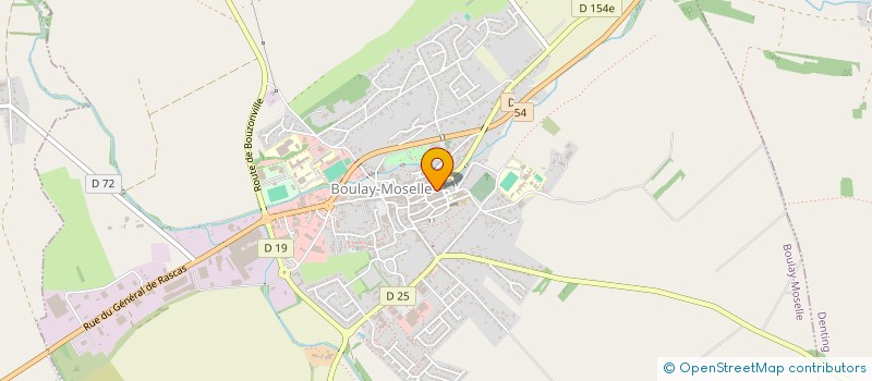 localisation de l'entreprise MADAME FANNY WEISS à BOULAY-MOSELLE