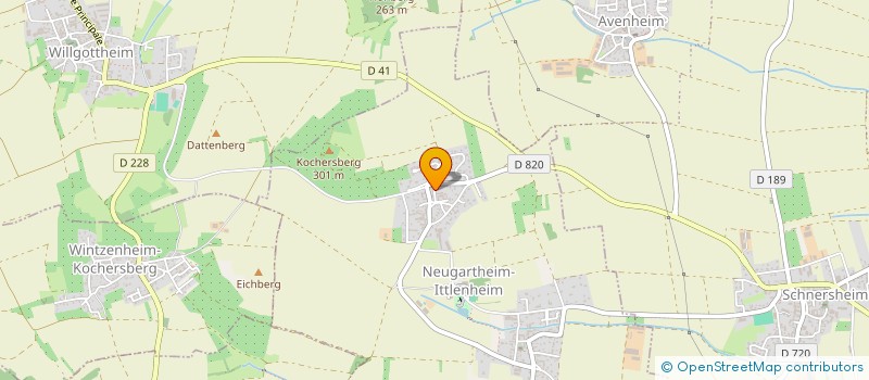 localisation de l'entreprise MADAME FANNY WICKER  NEUGARTHEIM-ITTLENHEIM