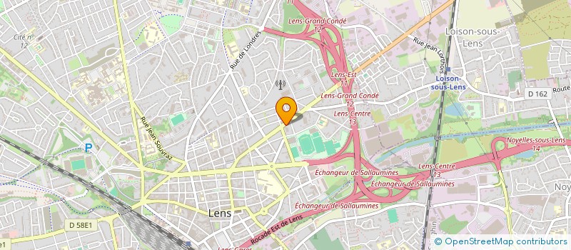 localisation de l'entreprise MADAME FANNY WROBLEWSKI  ANNEZIN