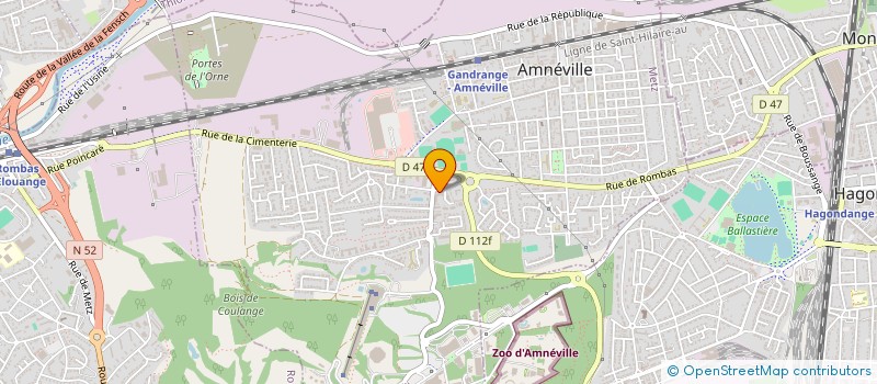 localisation de l'entreprise MADAME FANNY WUNSCH  AMNEVILLE