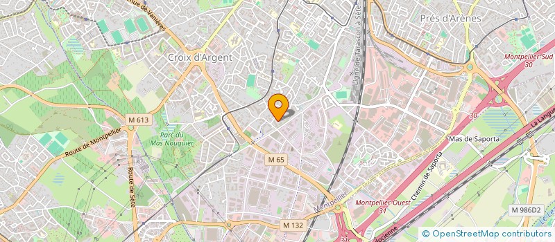 localisation de l'entreprise MADAME FANNY ZAVAGNO à MONTPELLIER