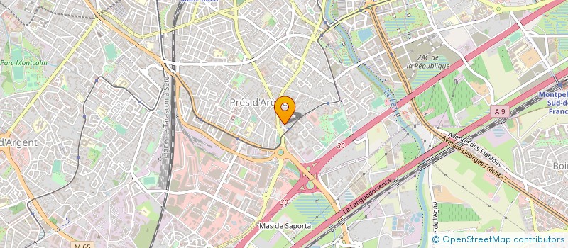 localisation de l'entreprise MADAME FANNY ZEGHMATI à MONTPELLIER