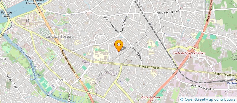 localisation de l'entreprise MADAME FANON RANNOU  SAINT-SEBASTIEN-SUR-LOIRE