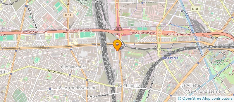 localisation de l'entreprise MADAME FANTA BATHILY  PARIS 18