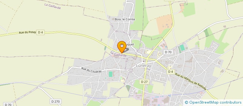 localisation de l'entreprise MADAME FANTA BOUBA  LA GAILLARDE