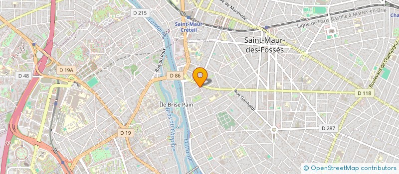 localisation de l'entreprise MADAME FANTA CAMARA  SAINT-MAUR-DES-FOSSES