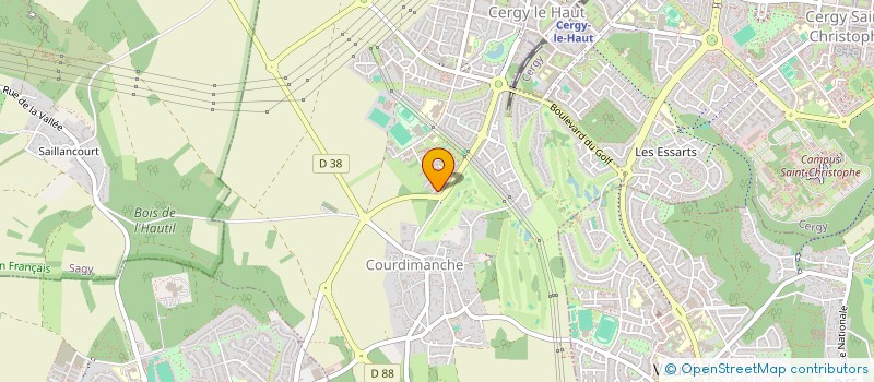 localisation de l'entreprise MADAME FANTA CISSE  COURDIMANCHE