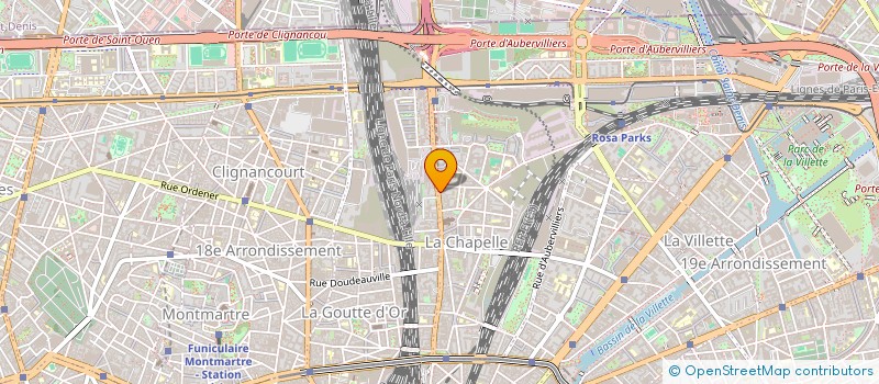 localisation de l'entreprise MADAME FANTA CISSE  PARIS