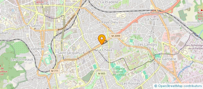 localisation de l'entreprise MADAME FANTA DAFFE  CLERMONT-FERRAND