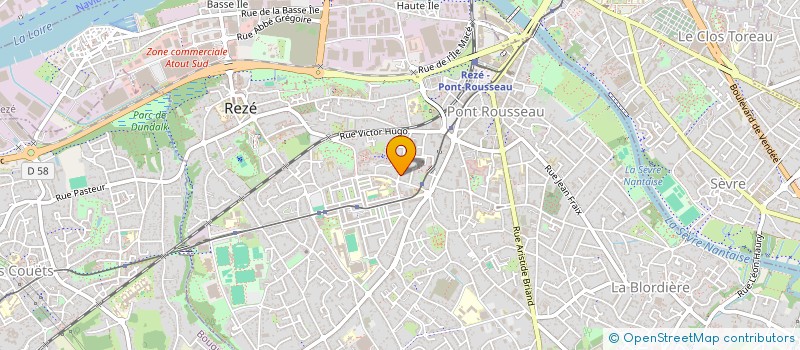 localisation de l'entreprise MADAME FANTA DEMBELE à REZE