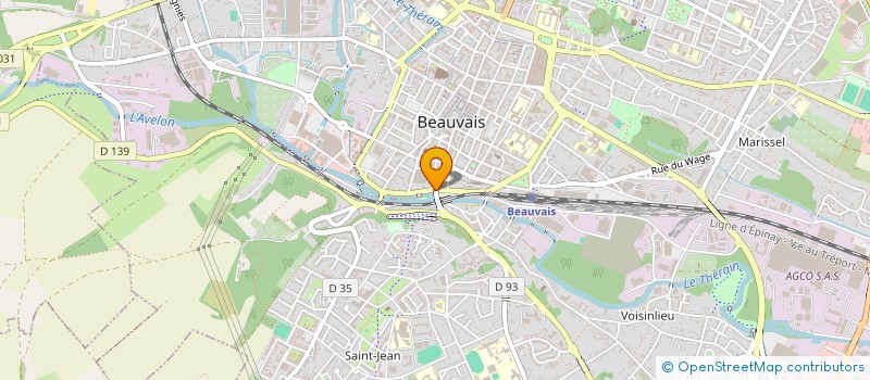 localisation de l'entreprise MADAME FANTA DIABATE  BEAUVAIS