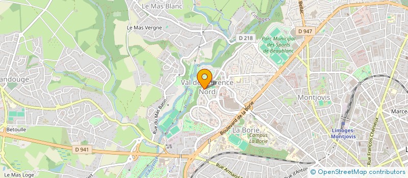 localisation de l'entreprise MADAME FANTA DIABY à LIMOGES