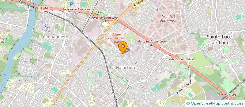 localisation de l'entreprise MADAME FANTA DIABY à NANTES