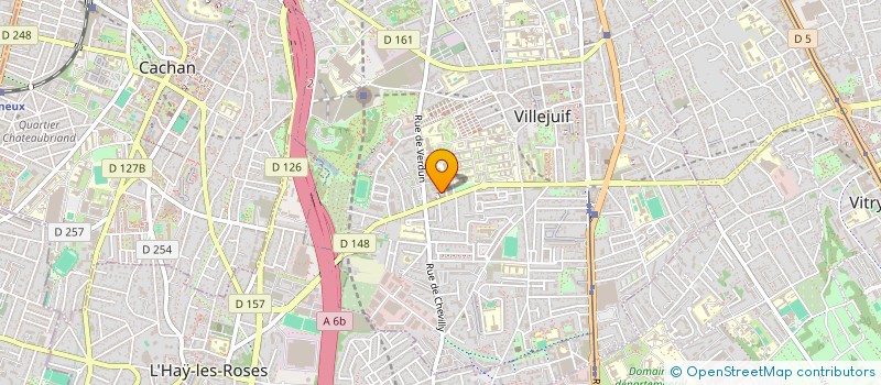 localisation de l'entreprise MADAME FANTA DIAKHABY à VILLEJUIF