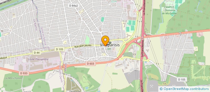 localisation de l'entreprise MADAME FANTA DIAKHABY  VILLEPARISIS