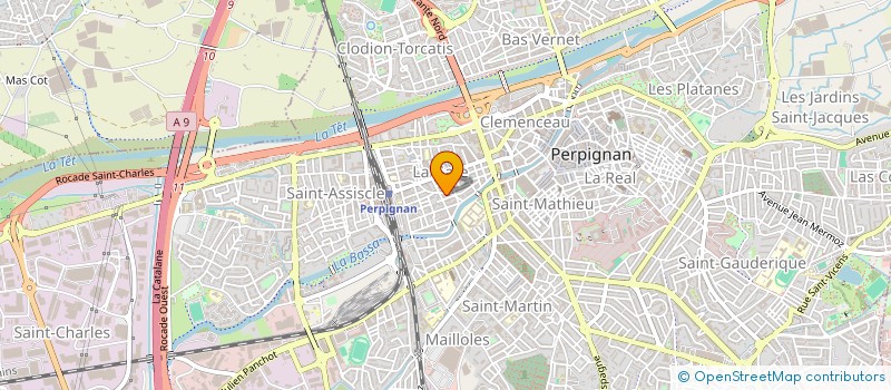 localisation de l'entreprise MADAME FANTA DIALLO  PERPIGNAN