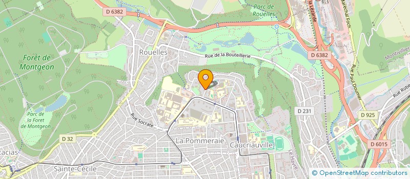 localisation de l'entreprise MADAME FANTA DIALLO  LE HAVRE