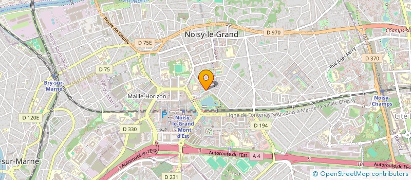 localisation de l'entreprise MADAME FANTA DIARASSOUBA  NOISY-LE-GRAND